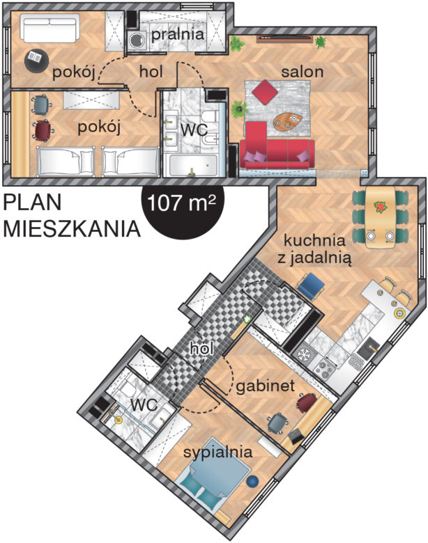 Plan mieszkania