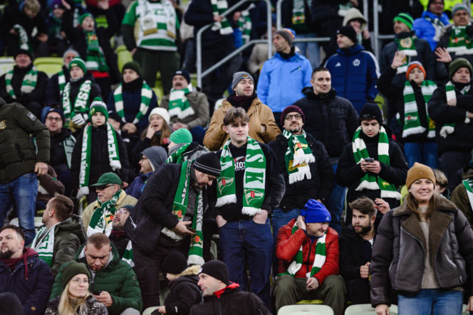 Lechia Gdańsk - Górnik Zabrze, zdjęcia kibiców i zawodników z meczu 18, kolejki PKO BP Ekstraklasy