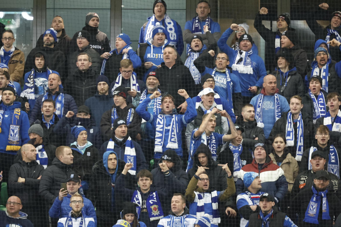 Legia Warszawa - Lech Poznań: Zdjęcia kibiców z klasyku i 13. kolejki PKO BP Ekstraklasy
