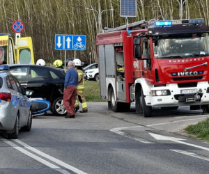 19.04.2026. Wypadek w Krynkach. Lądował LPR
