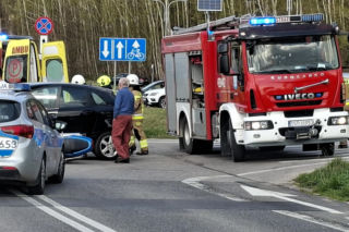 19.04.2026. Wypadek w Krynkach. Lądował LPR