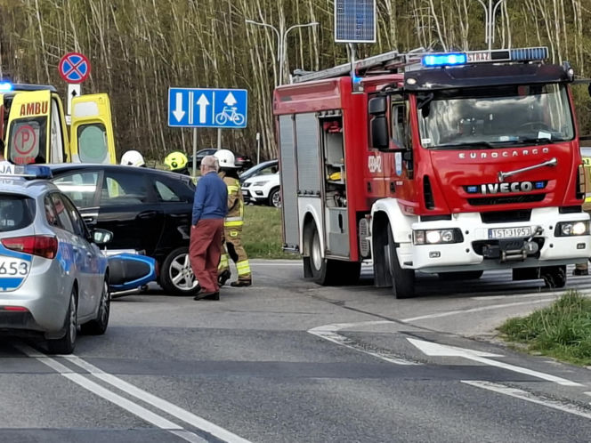 19.04.2026. Wypadek w Krynkach. Lądował LPR