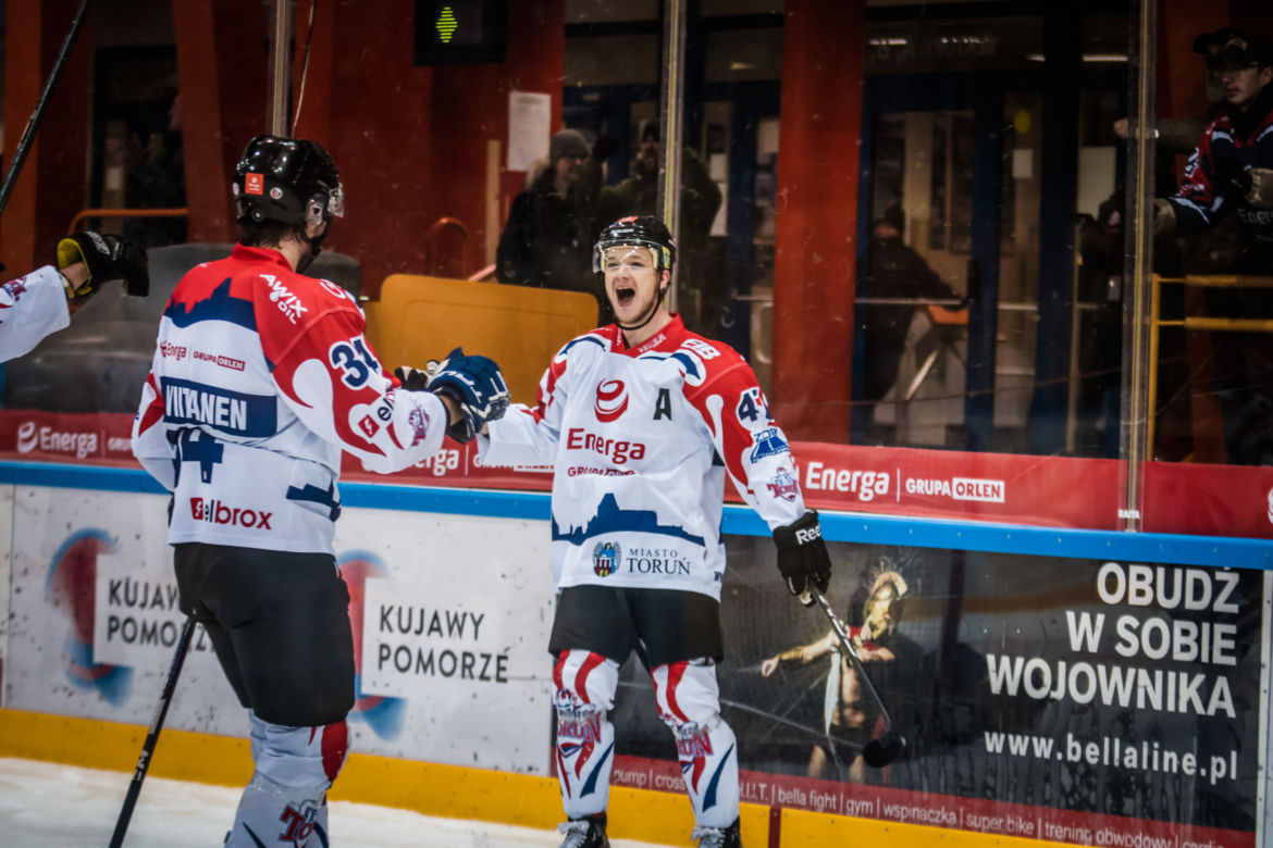 KH Energa Toruń - GKS Katowice 5:4, zdjęcia z meczu Polskiej Hokej Ligi
