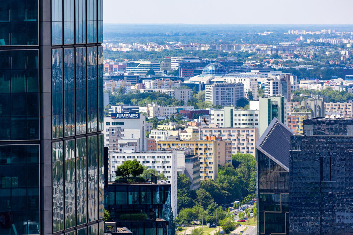 Varso Tower drapacz chmur w centrum Warszawy - zdjęcia!