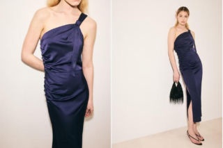 Ta asymetryczna sukienka z Mango, to perełka na wesele. Ma ciekawy krój, a do tego kosztuje tylko 200 złotych!