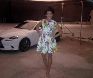 Agnieszka Radwańska w sesji dla marki Lexus
