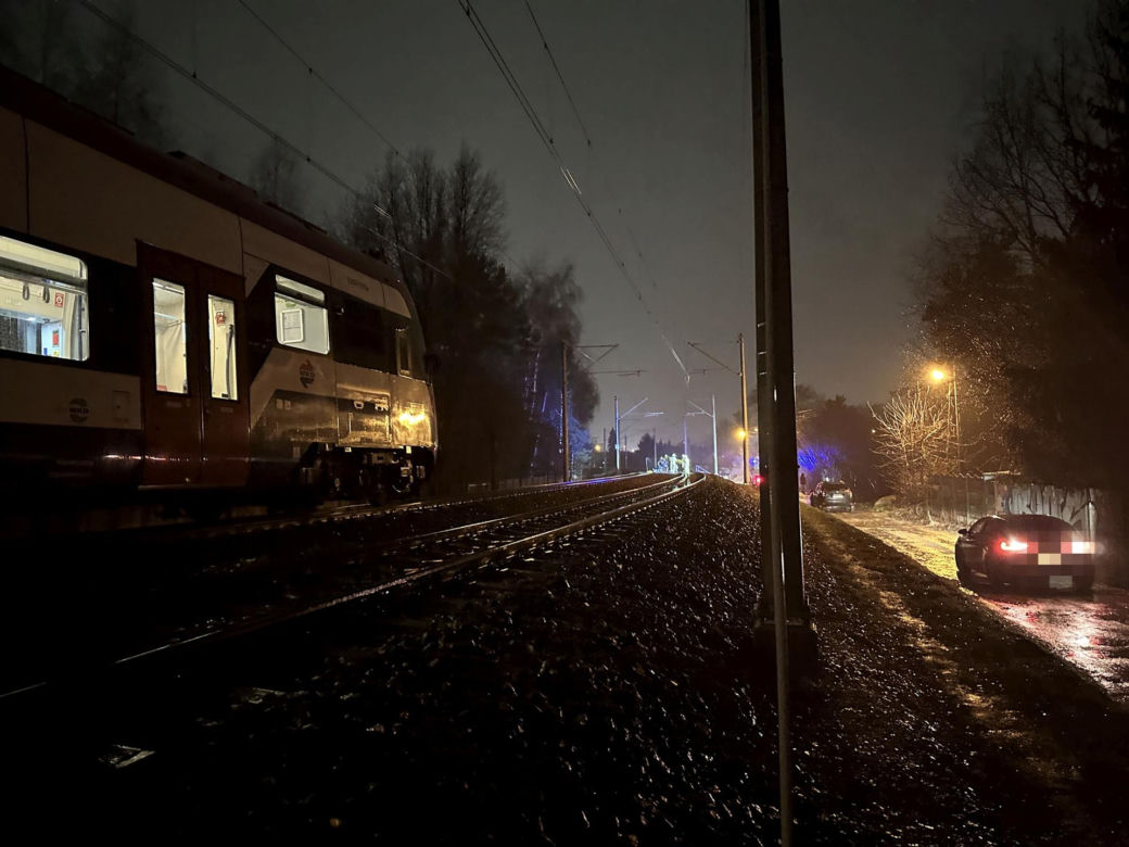Tragedia w Grodzisku Mazowieckim. Pociąg WKD śmiertelnie potrącił człowieka