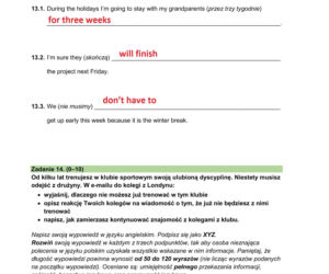 Próbny egzamin ósmoklasisty 2026: Odpowiedzi, arkusz CKE z angielskiego. Mamy rozwiązany cały arkusz z języka angielskiego 14.01.2026