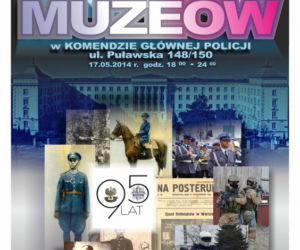 Noc Muzeów. Komenda Główna Policji.