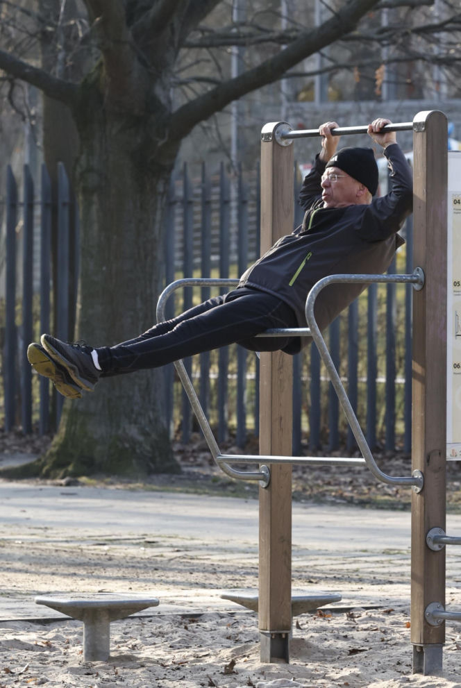 Senator Karczewski trenuje na wiosnę