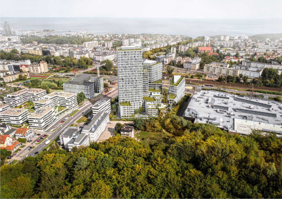 Nowy wieżowiec w Gdyni: Grupa 5 Architekci wygrywa międzynarodowy konkurs