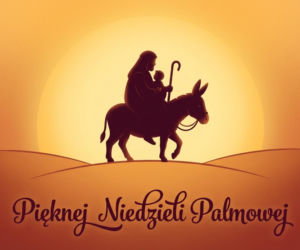 Kartka na Niedzielę Palmową