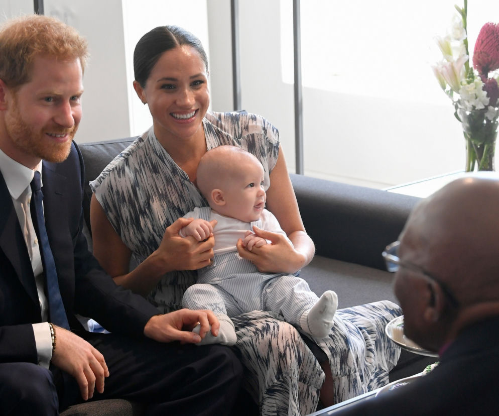 Meghan Markle, książę Harry i Archie