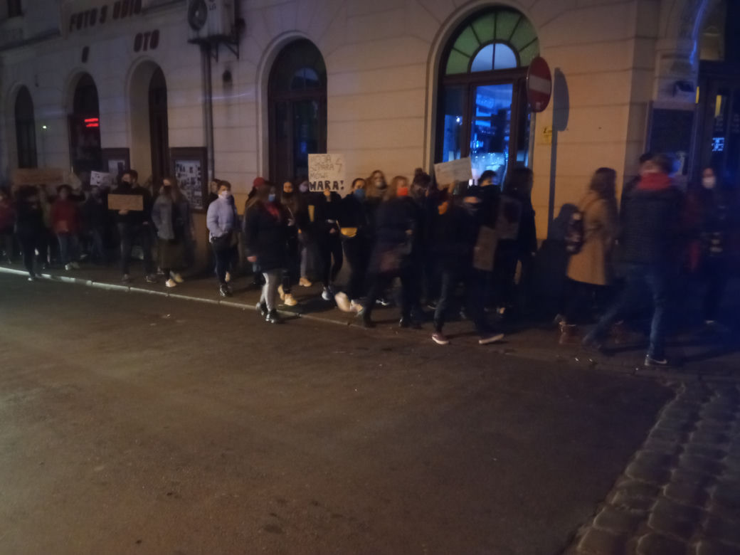 Kolejne protesty kobiet w Grudziądzu