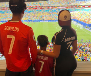 Cristiano Ronaldo i Georgina na wakacjach