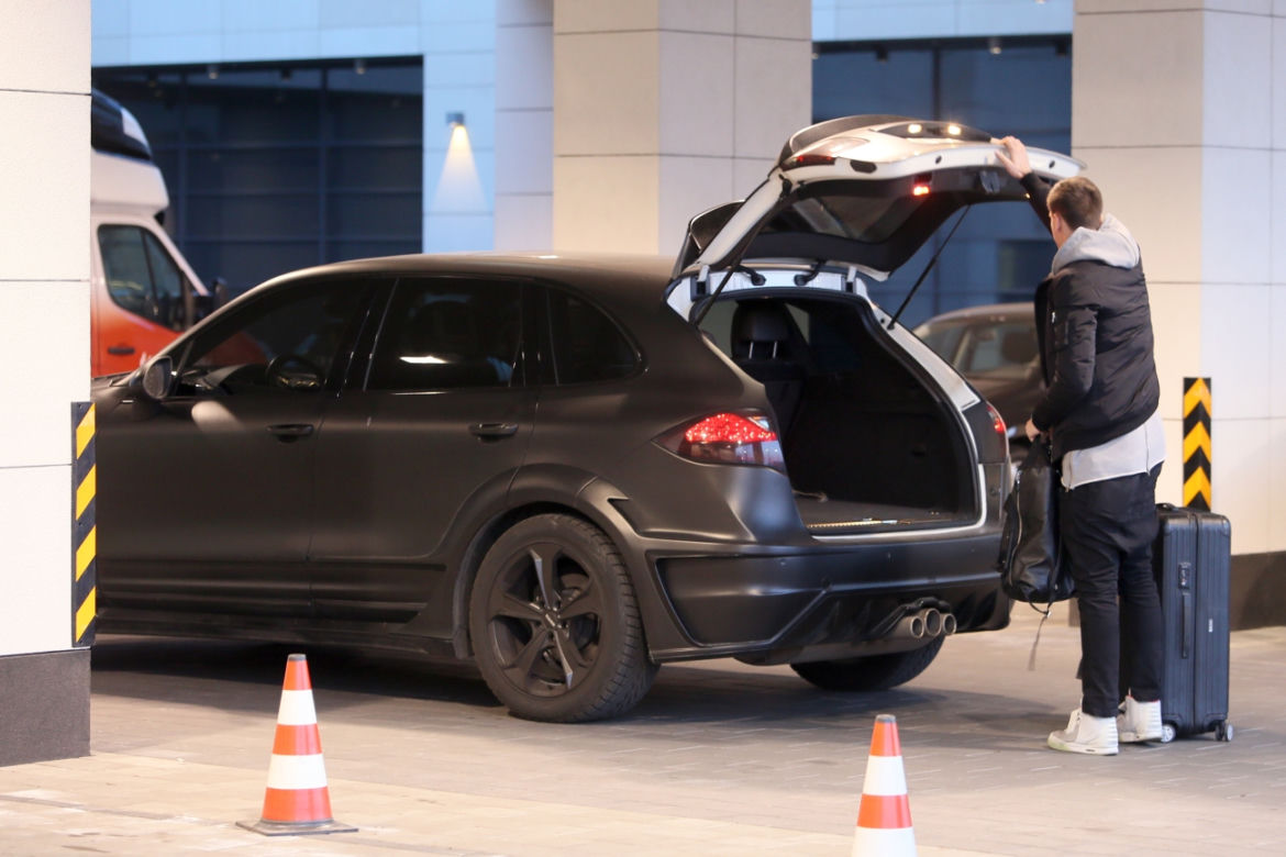 Porsche Cayenne Turbo S Wojtka Szczęsnego