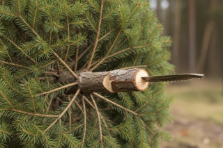 Choinka po świętach. Co zrobić z drzewkiem, aby je zaskakująco wykorzystać?