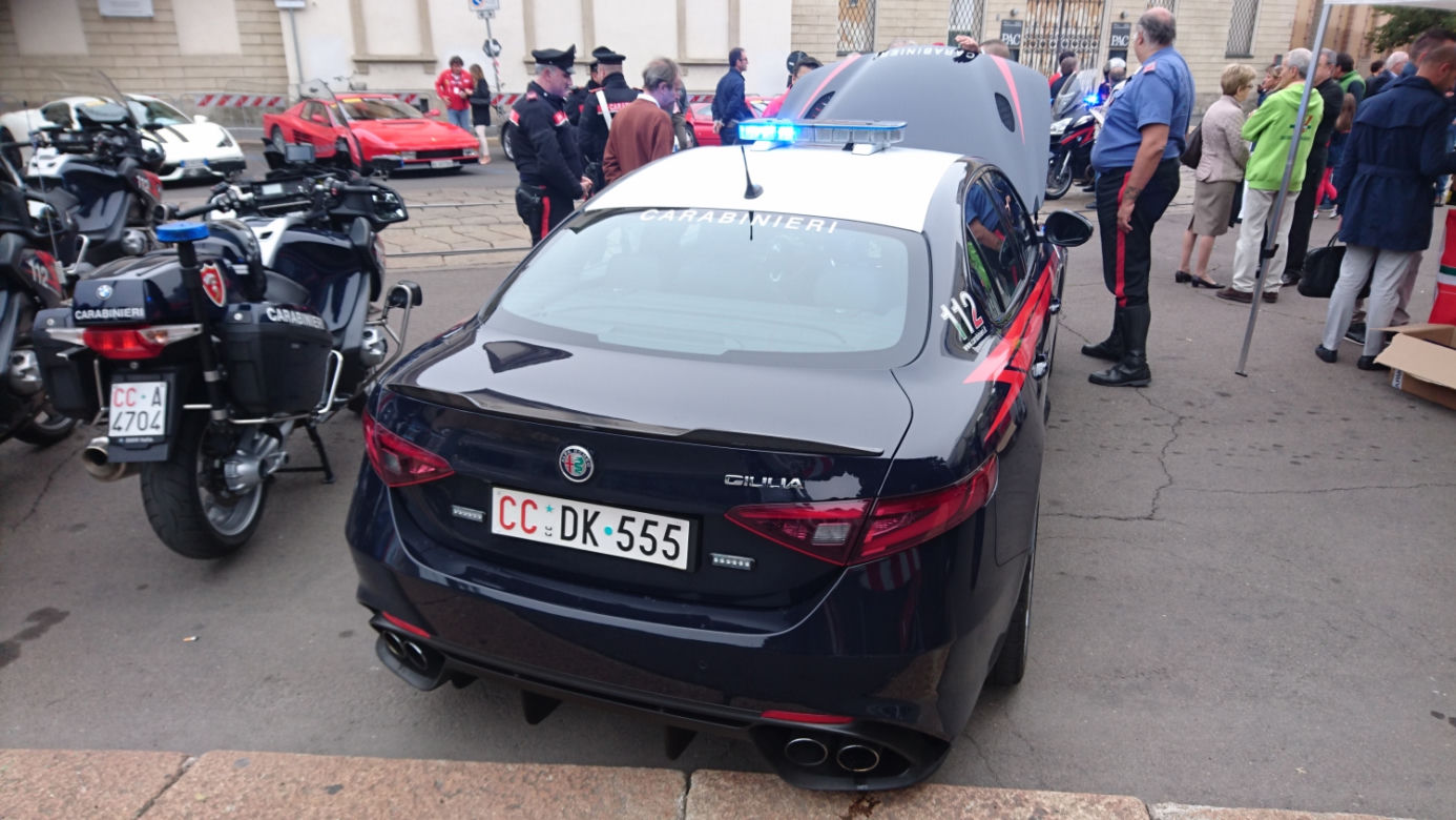 Zlot miłośników Ferrari w Mediolanie - Raduno Internazionale Ferrari 2017
