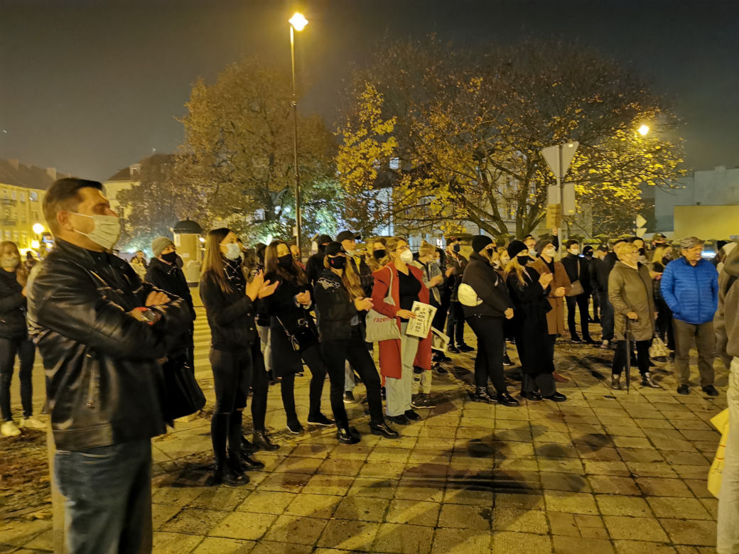 Kolejny dzień protestów w Kaliszu