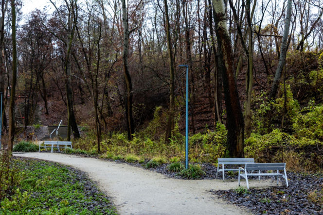 Park Akcji "Burza" w jesiennej odsłonie