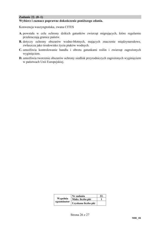 Matura 2018 z biologii [ARKUSZE CKE, ODPOWIEDZI]
