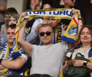 PRES Grupa Deweloperska Toruń - Gezet Stal Gorzów: Zdjęcia kibiców z meczu 7. kolejki PGE Ekstraligi na Motoarenie