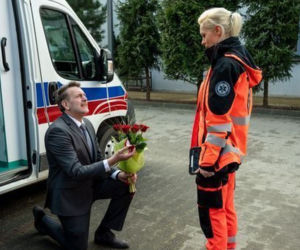 	Na sygnale odc. 269. Wiktor Banach (Wojciech Kuliński), Anna Reiter (Lea Oleksiak)