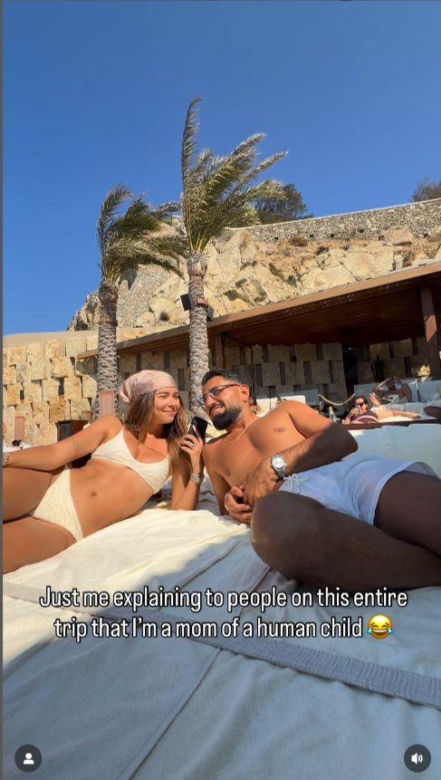 Sandra Kubicka wypoczywa na Mykonos
