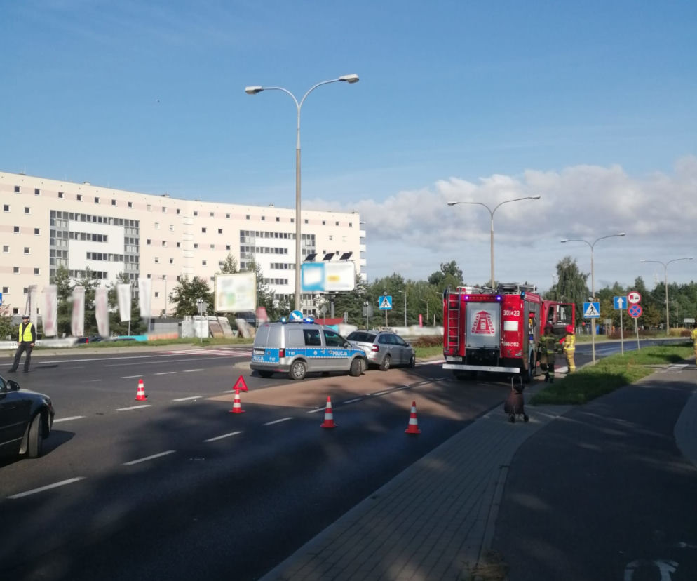 Utrudnienia w Olsztynie. Olej wyciekł na drogę