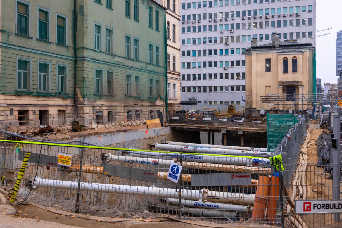Budowa Muzeum Getta Warszawskiego w Warszawie
