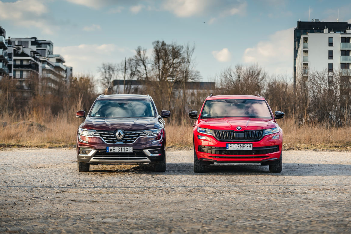 Renault Koleos 2.0 dCi 190 KM X-Tronic 4x4 Initiale Paris vs. Skoda Kodiaq 2.0 TDI 190 KM DSG7 4x4 Sportline