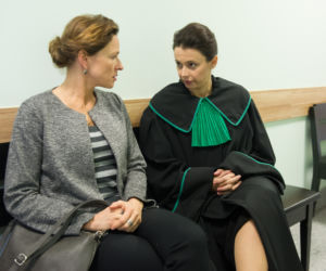Na Wspólnej odc. 2212. Klara Solska (Aleksandra Justa), Weronika (Renata Dancewicz)