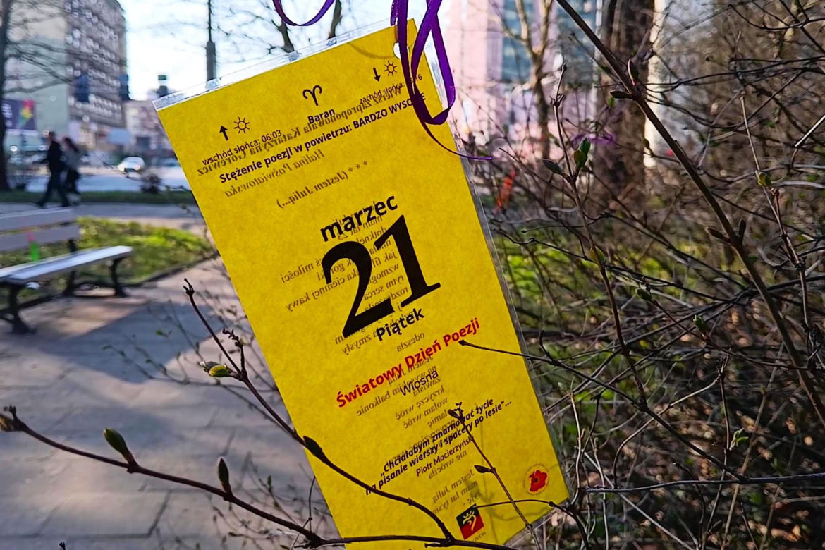Światowy Dzień Poezji w Szczecinie