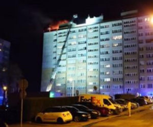 Pożar wieżowca Bielsko-Biała