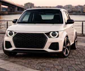 Tak mógłby wyglądać Maluch w wersji elektrycznej