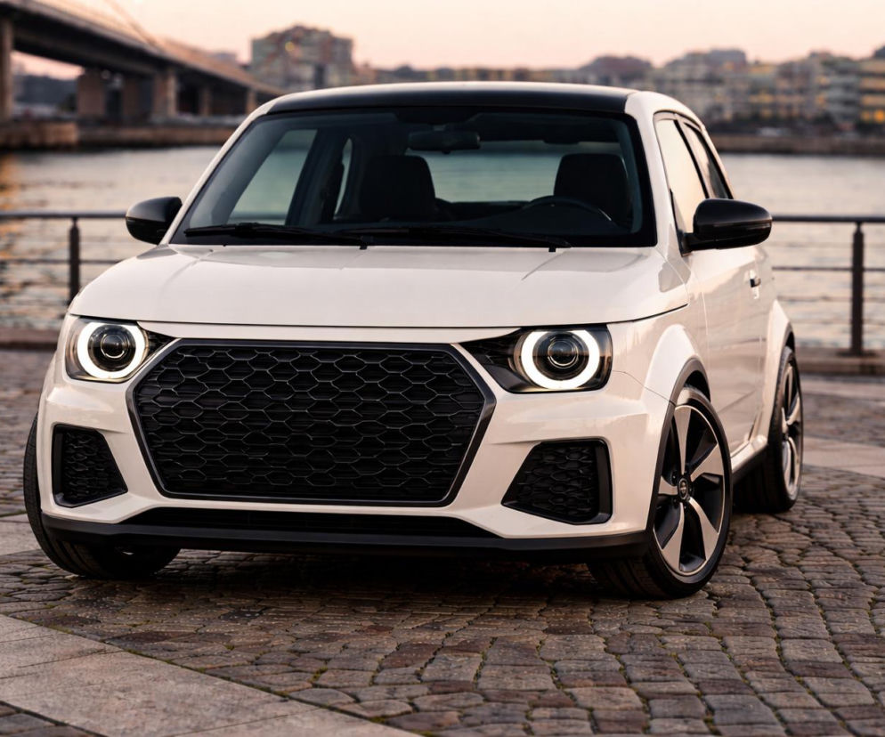 Tak mógłby wyglądać Maluch w wersji elektrycznej