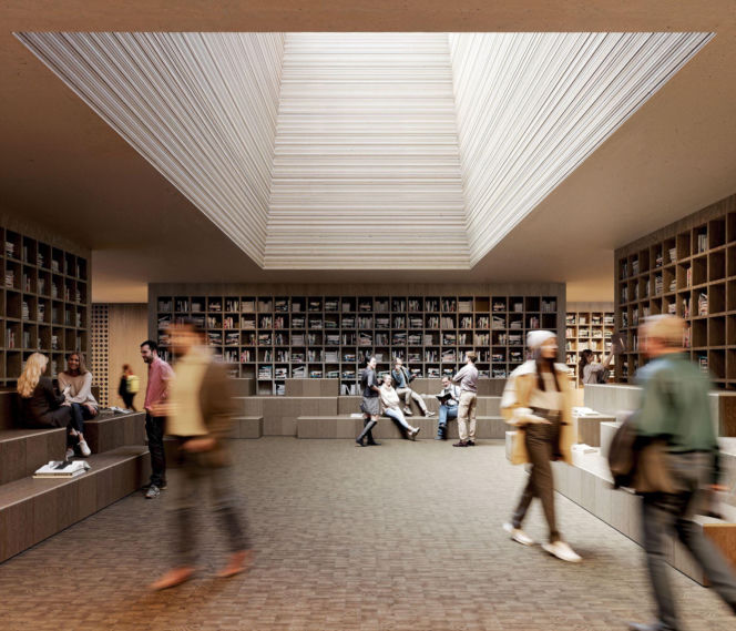 Koncepcja studia WXCA nagrodzona II nagrodą w konkursie na Bibliotekę Nową w Rzeszowie