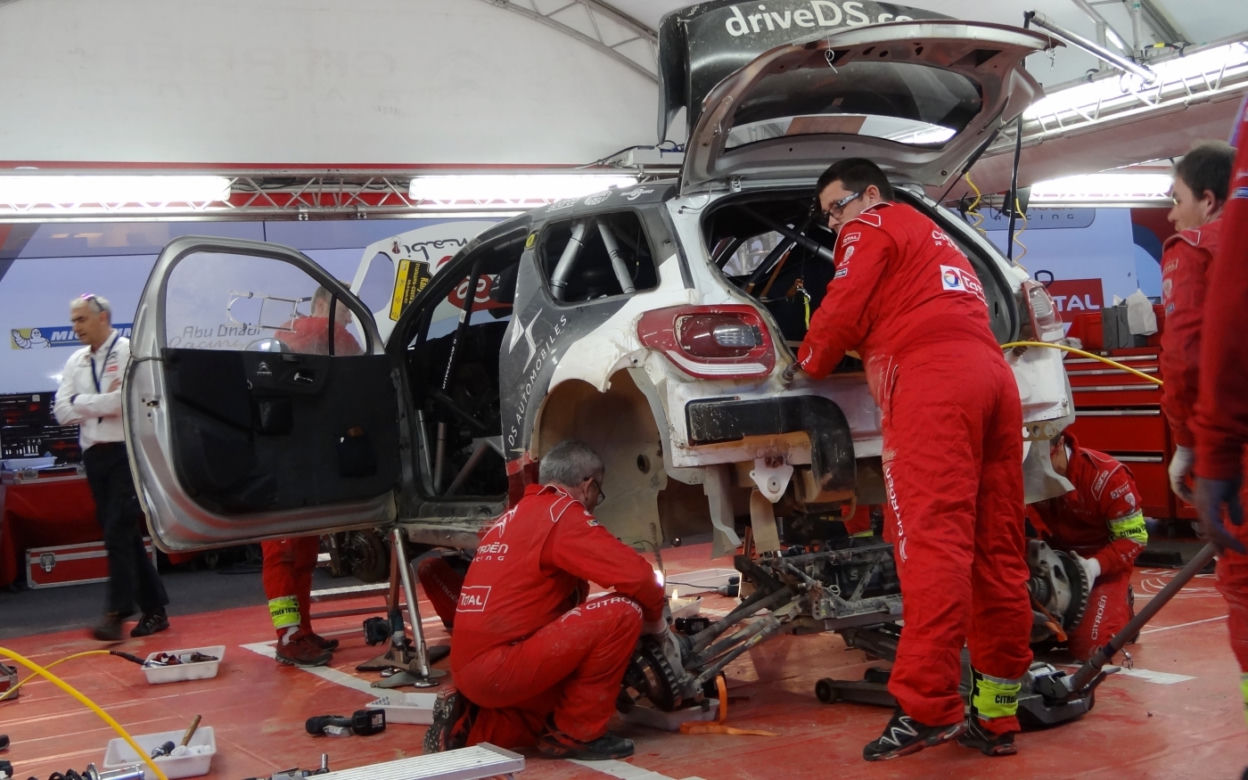 Strefa serwisowa, WRC, World Rally Championship, rajdy