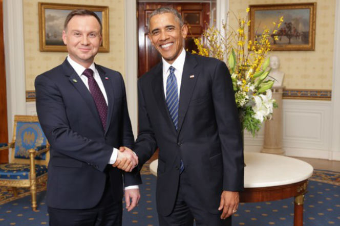 Szczyt NATO Obama - Duda