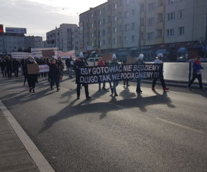Zobaczcie jak przebiegał protest. 