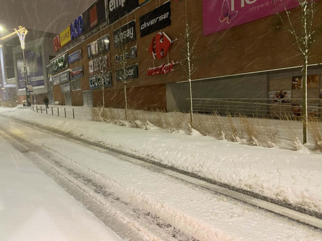 Zima w Olsztynie - 31 grudnia 2025