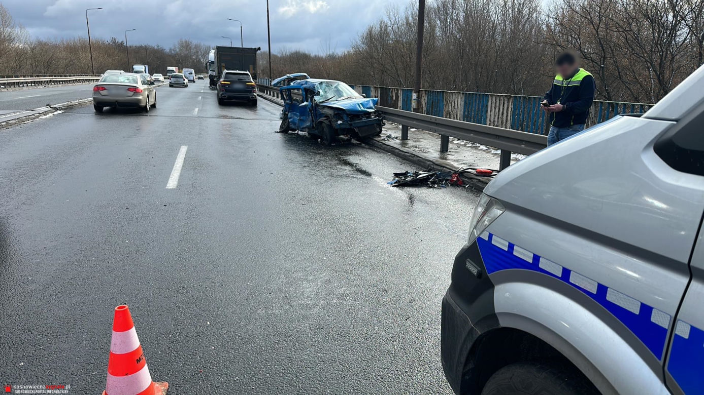 Tragiczny wypadek w Sosnowcu na estakadzie DK94