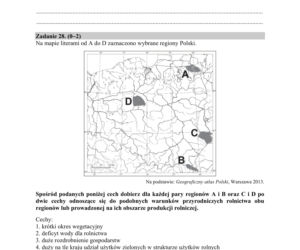 Matura 2020: Geografia. ARKUSZ CKE z geografii odpowiedzi z egzaminu 19.06.2020