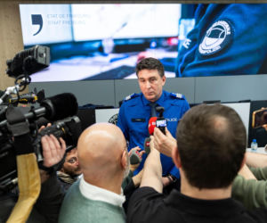 Pożar autobusu w Kerzers w kantonie Fryburg na zachodzie Szwajcarii