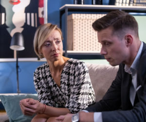 Na Wspólnej odc. 3008. Darek (Michał Mikołajczak), Emilia (Karolina Porcari)