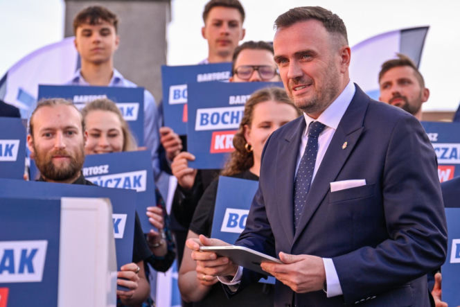 Mentzen i Bosak przedstawili swojego kandydata na prezydenta Krakowa