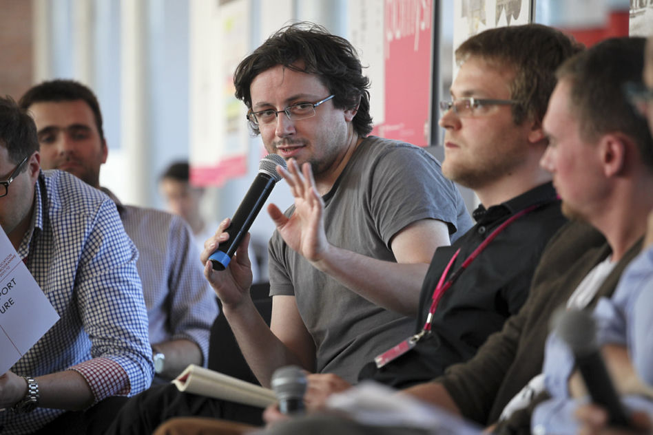 Łukasz Wojciechowski z Wydziału Architektury Politechniki Wrocławskiej, Młodiz do Łodzi 2013