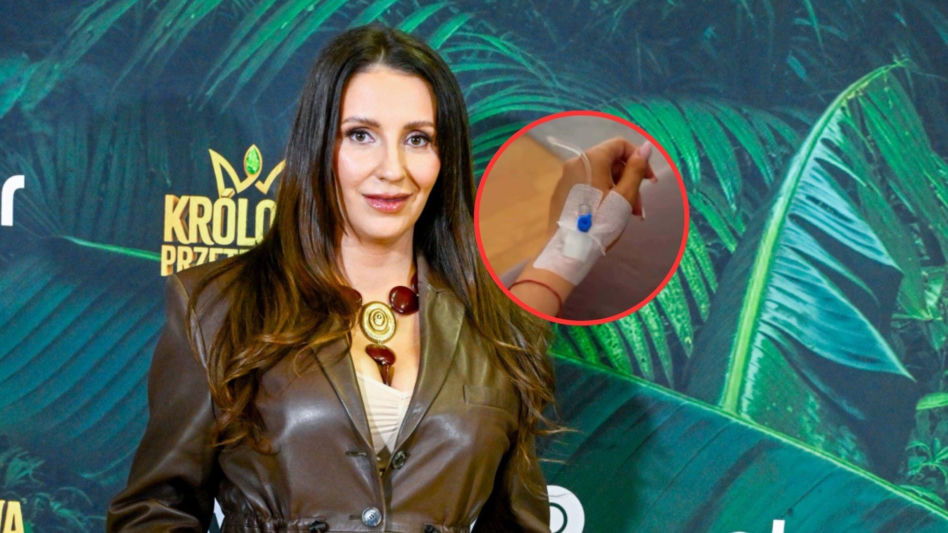Ciężarna Dominika Serowska z kroplówką w dłoni. Co się stało ukochanej Hakiela?