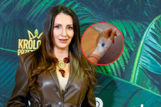 Ciężarna Dominika Serowska z kroplówką w dłoni. Co się stało ukochanej Hakiela?