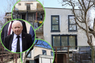 Dom prezesa Kaczyńskiego to typowa kostka z PRL. Przebudowa szarego klocka zachwyca! To będzie nowoczesne cacko 